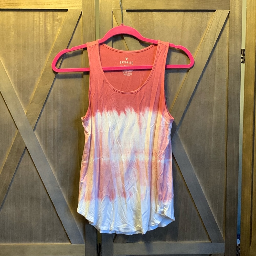 American Eagle Favorite Tank XS Tie Dye